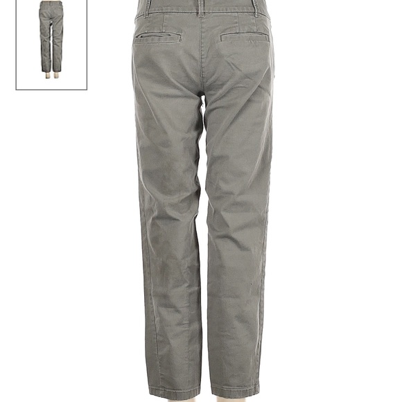 LOFT Gray Chino Capri - Picture 2 of 2